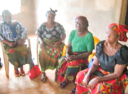 Engaging with the vulnerable group (Widows) in the Abia NEWMAP/World Bank Resettlement program at Uzuakoli, Bende LGA.