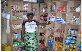 Small-scale retail shop.