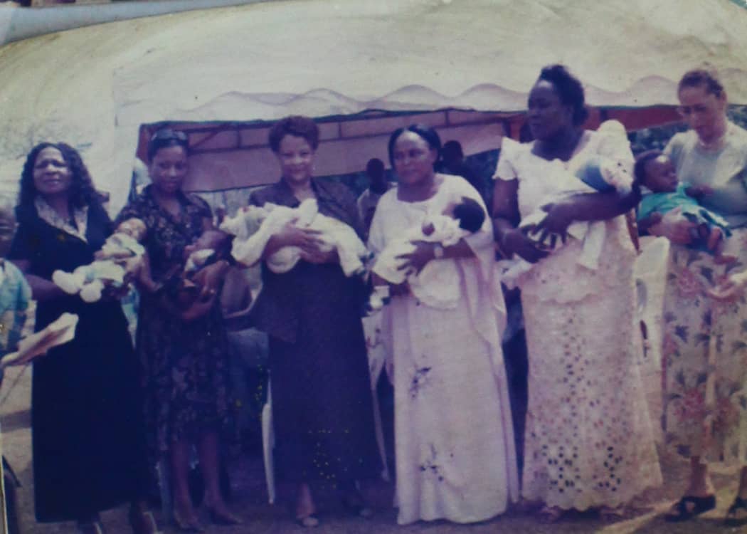 During the handing-over ceremony of a rural health centre in Umuahia North LGA.